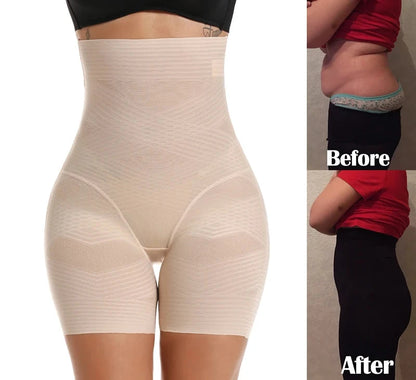 Women Body Shaper Firm Tummy Control Shorts Under Skirts High Waist Shaping Panties Slimming Underwear Waist Cincher Shapewear