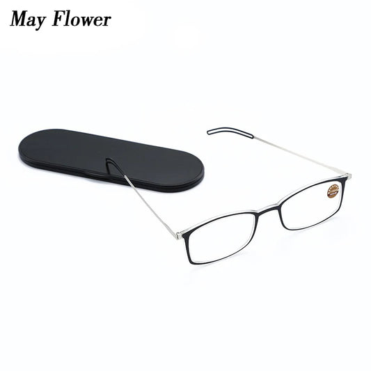 Ultrathin Portable Reading Glasses with Phone Case