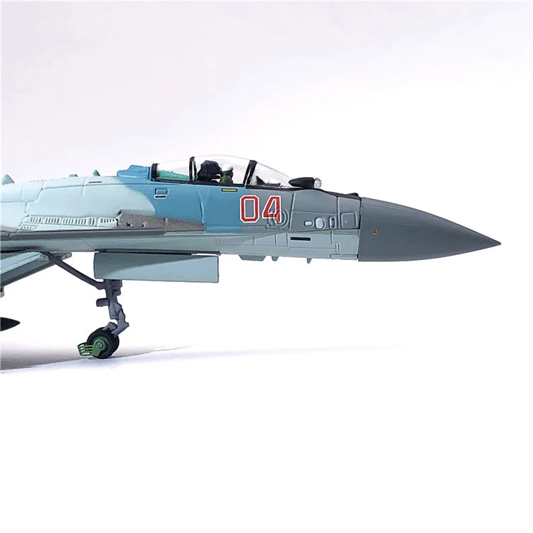 Russian Air Force Su-35 Fighter Aircraft Model