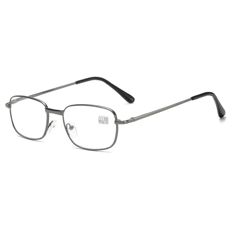 Reading Glasses Oval Metal Clear Lens Men Women Presbyopia Glasses Optical Spectacle Eyewear Prescription +1.0 To 3.5