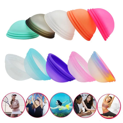 1PCS Colorful Women Cup Medical Grade Silicone Menstrual Cup Feminine Hygiene menstrual Lady Cup Health Care Period Cup