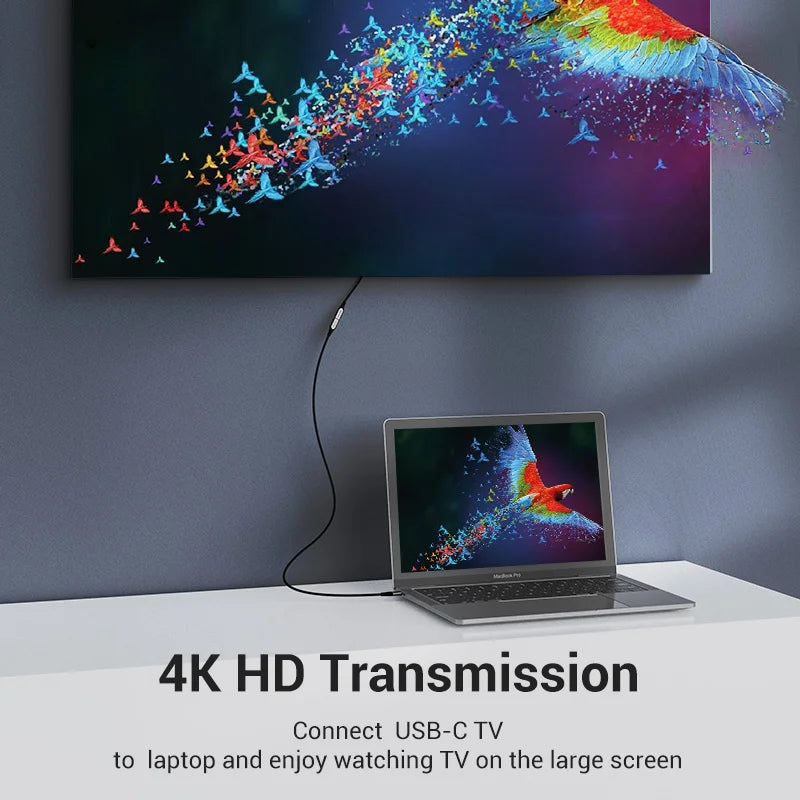 Type C 3.1 Extension Cable 5Gbps Data Cable 4k Type C to C PD 60W Fast Charging Cable for MacBook Laptop Huawei