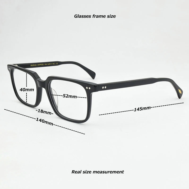 Square optical glasses frame eyeglasses computer myopia prescription eye glasses frames spectacles