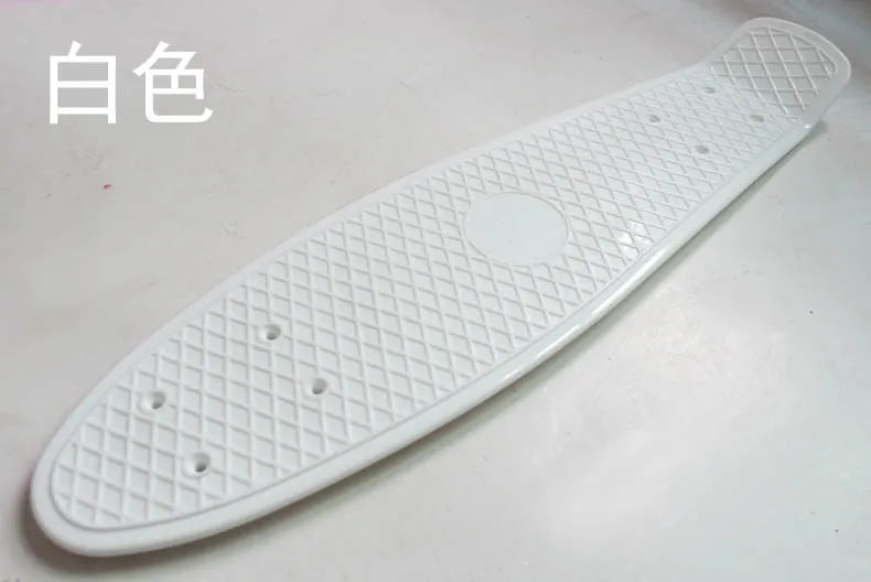 22'' Fish Skateboard Deck Mini Cruiser Board  Scooter Skate Boards Penny Board Single Rocker Skate Deck Ice Cream Deck