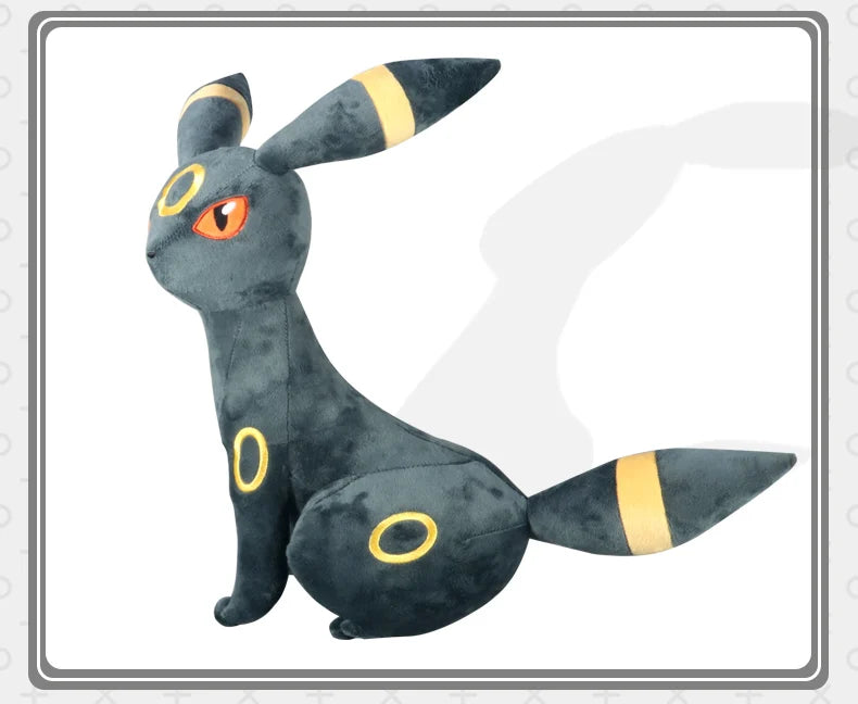 New Japan Cartoon pokemon Characters Large Umbreon 60cm Plush toy High Quality Stuffed Animals doll Children's Birthday Gifts