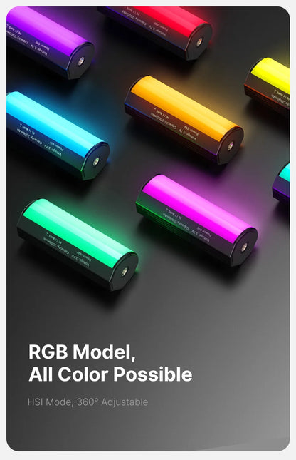 i-Light Handheld Light Stick RGB Led Video Light 2500-9000K Photography Light Rgb Ice Light Tube Light for Youtube Live