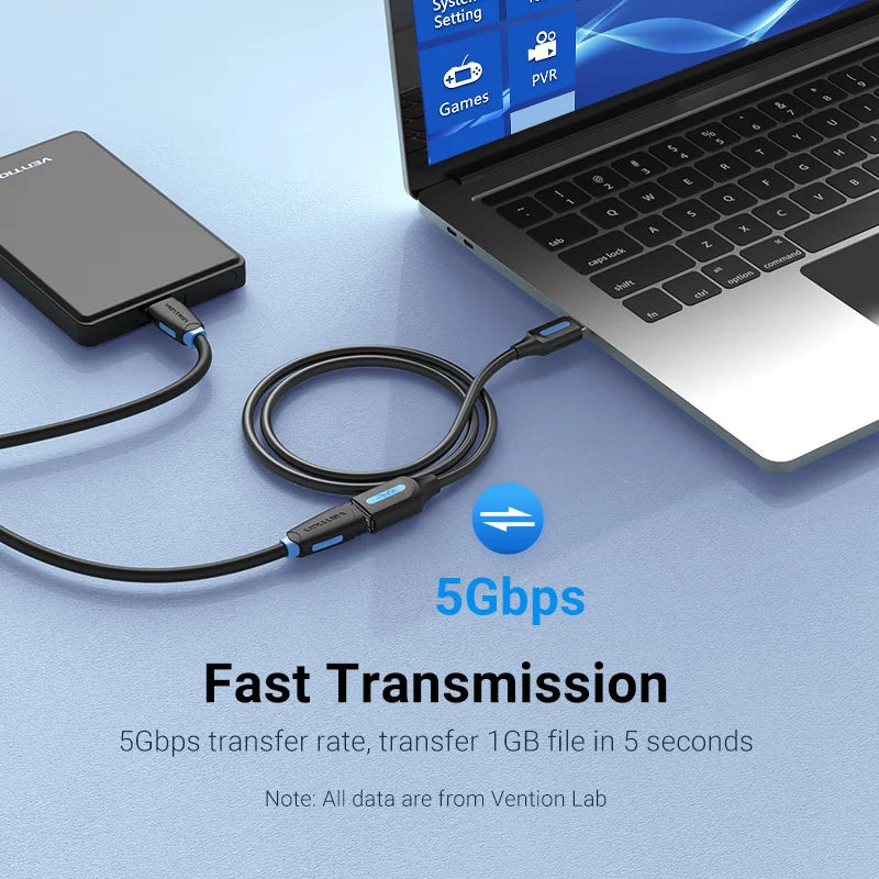 USB 3.0 Extension Cable USB 3.0 2.0 Cable Extender Data Cord for PC Smart TV Xbox One SSD Fast Speed USB Cable Extension