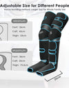 USB Foot air pressure leg massager promotes blood circulation, body massager, muscle relaxation, lymphatic drainage device 360°