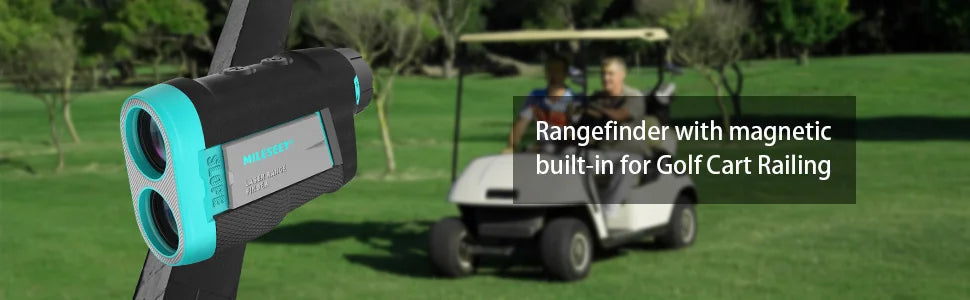 PF260 Golf Laser Rangefinder 600M Rechargeable Distance Meter with Slope Vibration & Magnetic Strip