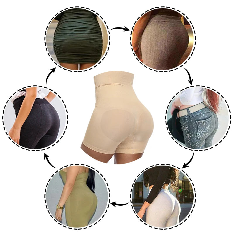 Women Shapewear High Waist Trainer Tummy Control Shorts Slimming Body Shaper Butt Lifter Boyshorts Corrective Underwear