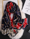 Women Summer Silk Scarves Shawl Lady Wrap Soft Female Echarpe Designer Beach Stole Bandana foulard muffler