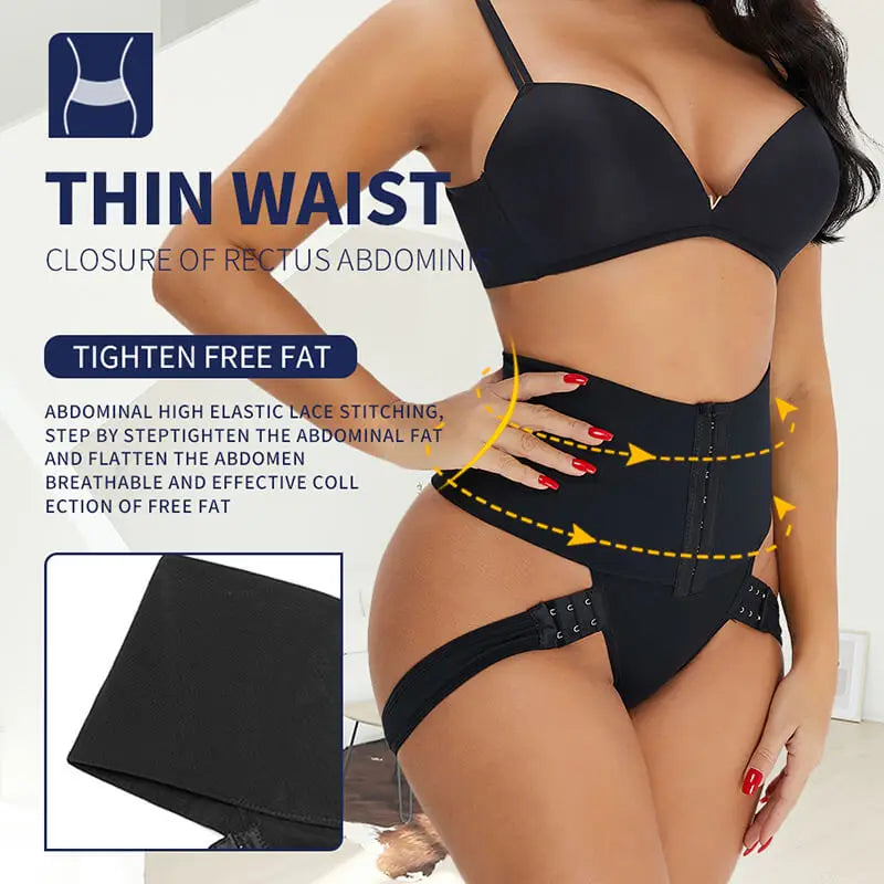 Cuff Tummy Trainer for Women Control Panties Booty Pulling Underwear Body Shaper Waist Trainer Corset Body Shapewear Plus Size