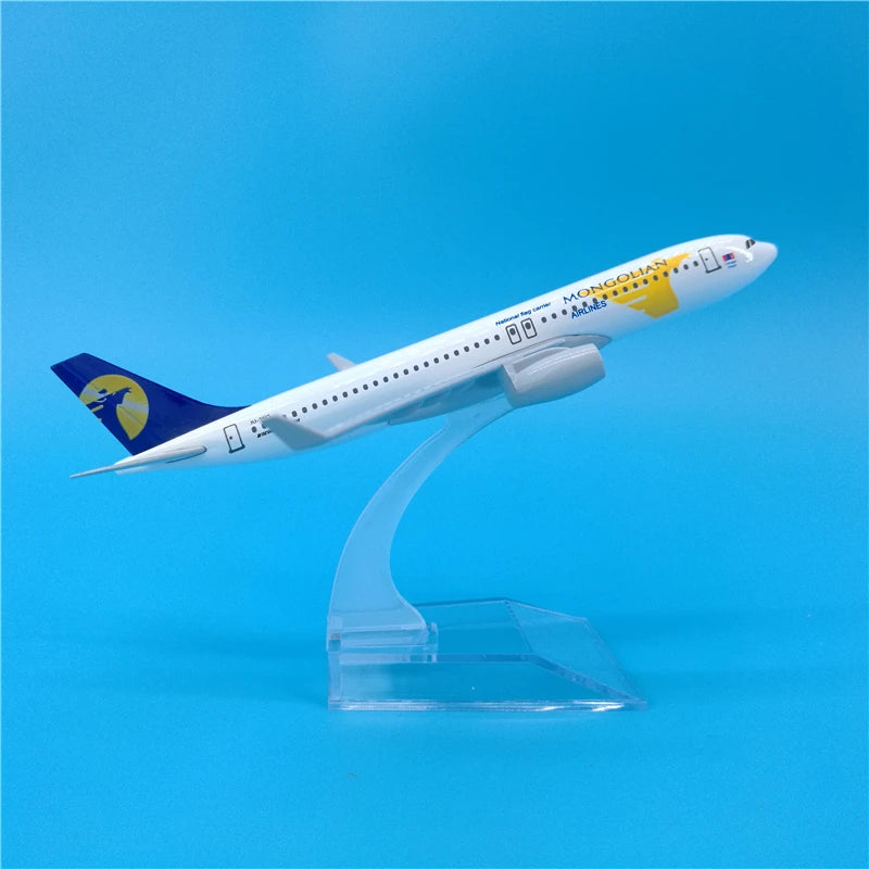 16CM MONGOLIAN Airlines Boeing 767 Aircraft Model