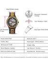 Mechanical Watch Classic Wooden Automatic Wristwatches Present