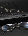 Men's Frame Prescription Glasses Blue Light Male Reading Glasses Titanium Eyeglasses Frame Old Glasses