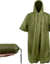 Multifunctional Outdoor Camouflage Tactical Waterproof Raincoat Awning From The Rain Motorcycle Rain Poncho Picnic Mat