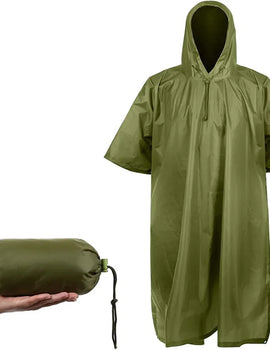 Multifunctional Outdoor Camouflage Tactical Waterproof Raincoat Awning From The Rain Motorcycle Rain Poncho Picnic Mat