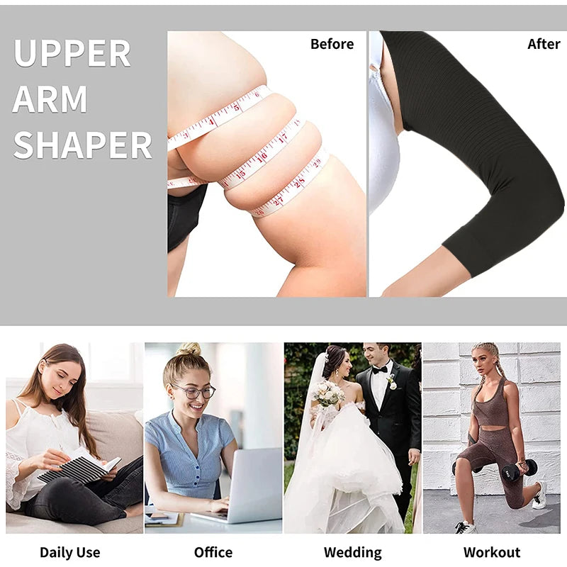 Women Shapewear Arm Shaper Back Shoulder Corrector Humpback Prevent Arm Control Correct Posture Slimming Underwear Body Shaper