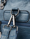 Leather Backpack Women Shoulder Bags Multi function Travel Backpack School Bags Bagpack