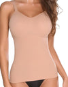 Women Shapewear Top Seamless Camisole Slimming Shaper Top Classic Comfort Smooth Cami Tummy Control Tank Top