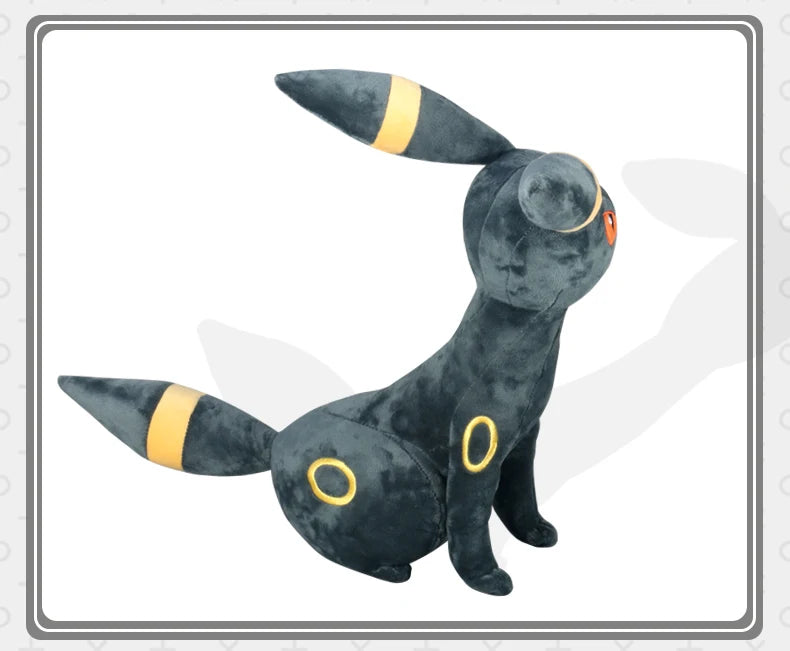 New Japan Cartoon pokemon Characters Large Umbreon 60cm Plush toy High Quality Stuffed Animals doll Children's Birthday Gifts