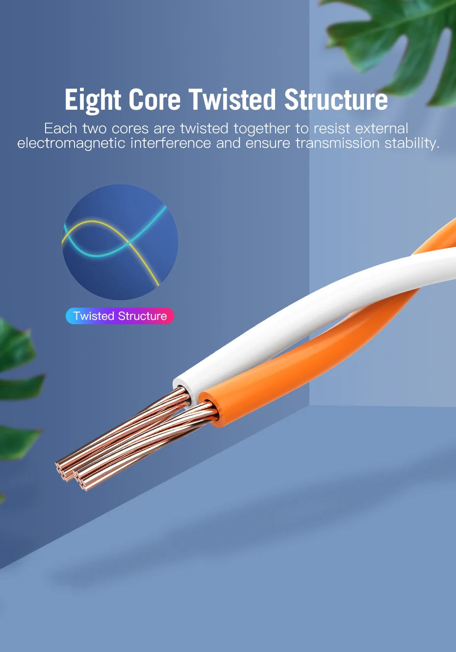 Cat7 Ethernet Extension Cable RJ45 Cat7/Cat6 Male to Female Rj45 Ethernet Extender Adapter for PC Laptop Ethernet Cable