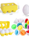 Montessori Games  toy Smart Egg Shape Match Puzzle For s   Development Toy Educational Toy For  1 2 3 4 Year