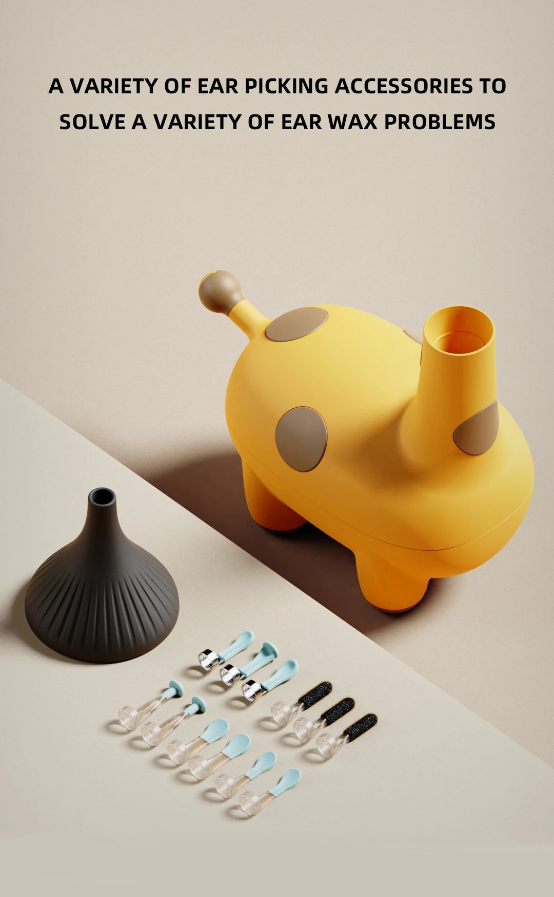 D3 Pro  Use Smart Visual Earpick Ear Cleaner Earax Removal Tool 8.0 MP Camera Otoscope Waterproof  Endoscope