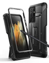 For Samsung Galaxy S21 Ultra Case 5G (2021 Release) UB Pro Full-Body Dual Layer Rugged Holster Kickstand with S Pen Slot