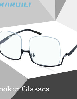 Billiards Nine Ball Snooker Glasses Wide Field of Vision Customized  Myopia/Hyperopia/Astigmatism Glasses Frame YS01