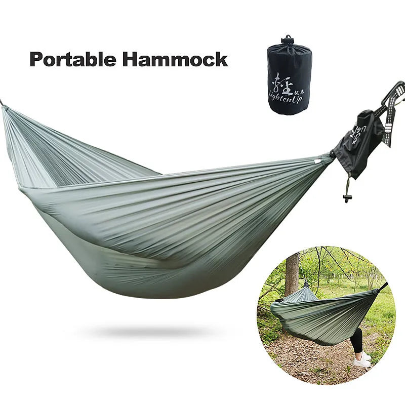 Parachute Hammock Outdoor-Furniture Sleeping-Hamaca Survival Garden Camping Travel Leisure