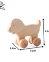 Wooden Child Block For Babies BPA Free Organic Beech Animal Shape Baby Toy Car Montessori Toys Brain Game Handmade Crafts Gifts