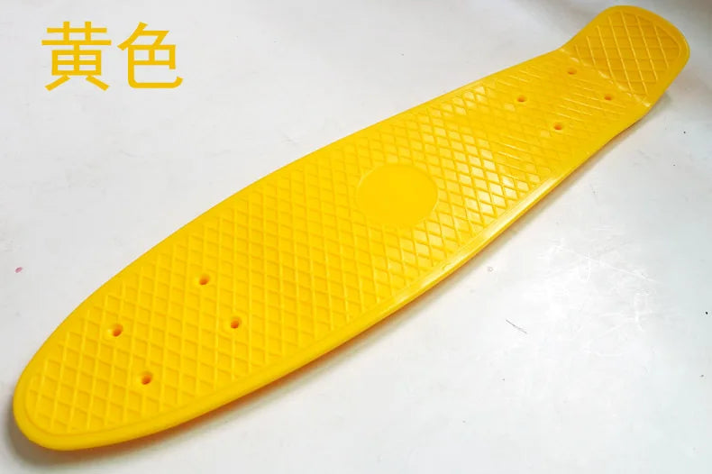 22'' Fish Skateboard Deck Mini Cruiser Board  Scooter Skate Boards Penny Board Single Rocker Skate Deck Ice Cream Deck