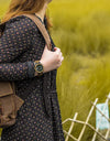Wristwatches Quartz Watch Auto Date Real Wood Irregular Dial Colorful Band