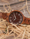 Fashion Wood Watch Magnetic Female Clock Quartz Wrist watches Ladies Roman Dial