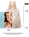 Waterproof Oxford Backpack Fashion Anti-theft Women Backpacks Print School Bag High Quality Large Capacity Backpack