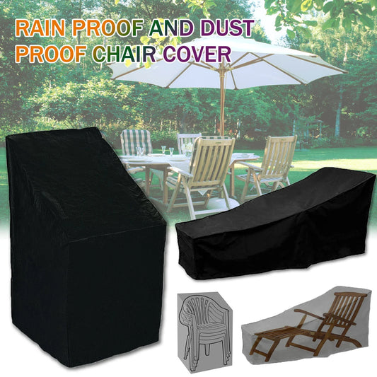 Waterproof Outdoor Chair Cover 210D Polyester Garden Patio Sofa Recliner Dustproof Rain Protection Cover