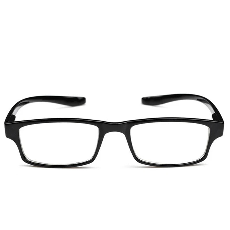 Light Anti-fatigue Reading Glasses Neck Hanging Presbyopia Eyewear Square Spectacles Eyeglasses For Men Women +3.5+4