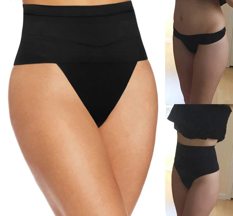 Women Thong Tummy Shapers Shaping Panty Seamless Underwear Waist Cincher Trainer Belly Girdle Shapewear G-string Briefs