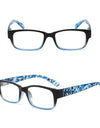 Flower Print Resin Reading Glasses Ultra-light Presbyopia Glasses Ladies Far Eyewear +1.0 +1.5 +2.0 +2.5 +3.5 +4.0