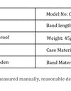 Wristwatches Quartz Watch Auto Date Real Wood Irregular Dial Colorful Band