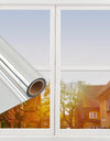 One Way Mirror Window Privacy Film Daytime Anti UV Sun Blocking Heat Control Reflective Window Tint for Home Office Living Room