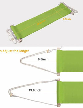 Canvas Foot Rest Desk Hammock, Mini Office, Under Desk Foot Rest Stand, Adjustable Desk Feet Hammock