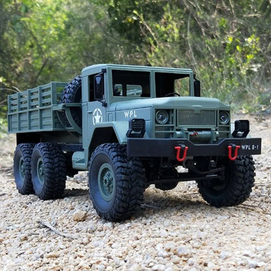 1 to 16 Scale 6WD Remote Control Off Road Military Truck