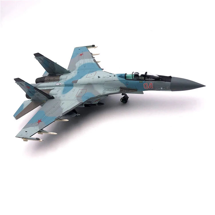 Russian Air Force Su-35 Fighter Aircraft Model