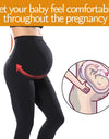 Maternity Leggings Over The Belly Pregnancy Pants High Waist Belly Support Tights for Mothers Pregnant Women Body Shaping Pants