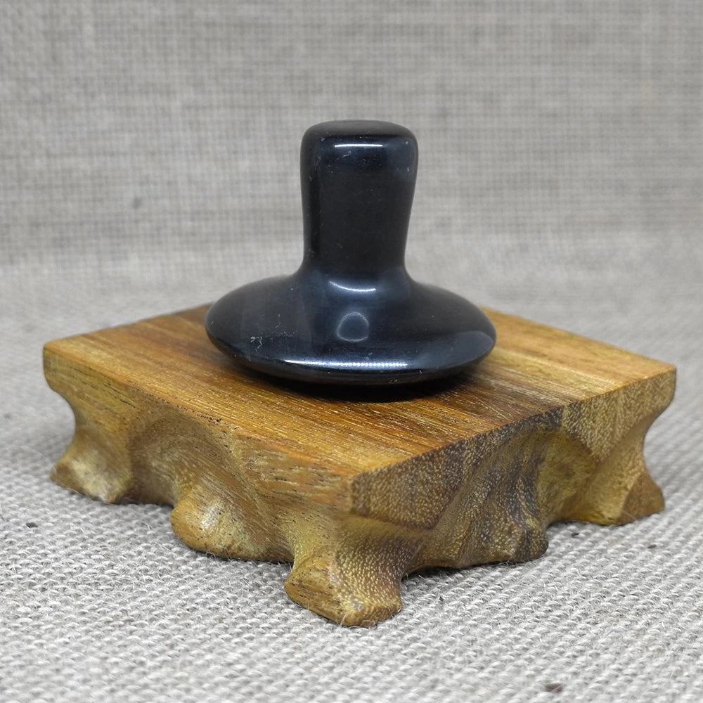 5.5x4cm Rose Quartz Mushroom Massage Stone Crystal Jade GUASHA Facial Body Foot Thin Anti-wrinkle Relaxation Beauty Health Care