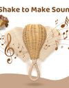 Handmade Rattan Rattles Educational Toys for Kids Crib Mobile Hand Bell Baby Accessories Infant Sensory Toy Baby Teether GIfts