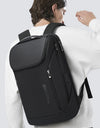 Waterproof Multi-Use Laptop Backpack For 15.6" Inch USB Charging Shockproof Business Briefcase Shoulder Bag