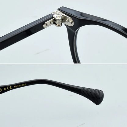 Round Glasses Frame Men Myopia Eyeglasses Frame Acetate Optical Retro Transparent Vintage Eyewear Frame